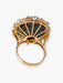 Ring 56 Large Cameo Ring on Onyx, Lady with Tiara 58 Facettes DV0032-59