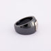 55 GUY LAROCHE Ring - Black Ceramic Diamond Ring 58 Facettes DV0006-1