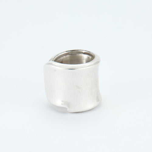 Bague 51 HERMES - Anneau large ouvert 58 Facettes DV0088-3