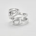 Ring 52 HERMES - “CHAINE D’ANCRE TWIST” ring 58 Facettes DV0365-3