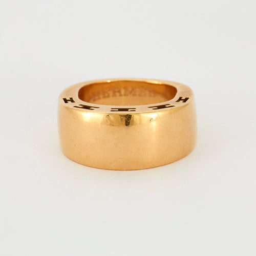 Bague 52 HERMES - Bague Clarté Jonc Or Jaune 58 Facettes DV0344-2