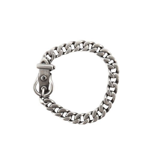 Bracelet HERMES - Bracelet "ceinture" argent 58 Facettes DV0244-1