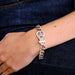 Bracelet HERMES - Bracelet "ceinture" argent 58 Facettes DV0244-1