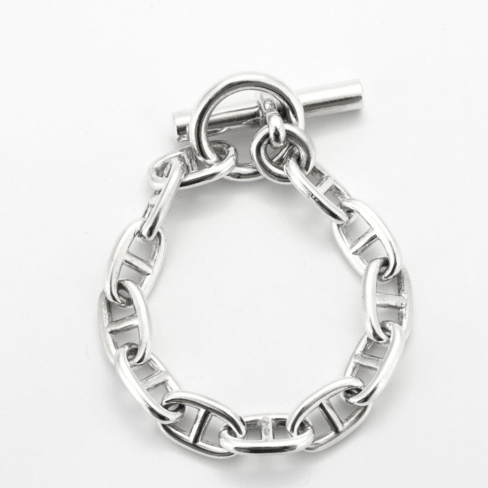Bracelet HERMES - Bracelet "Chaîne d'Ancre" Moyen Modèle 58 Facettes DV0414-1