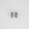 Boucles d'oreilles HERMES - Paire de boucles d'oreilles maille tressée 58 Facettes DV0269-1