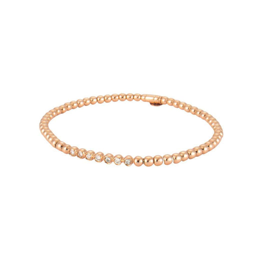 Bracelet HULCHI BELLUNI - Bracelet Tresore Or rose Diamants 58 Facettes DV0007-2