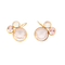 Boucles d'oreilles MARIE HELENE DE TAILLAC - Boucles d'oreilles Pierres de lune 58 Facettes DV0093-2