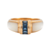Ring 52 MAUBOUSSIN - Nadia Sapphires Mother-of-Pearl Ring 58 Facettes DV0157-2