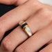 Ring 52 MAUBOUSSIN - Nadia Sapphires Mother-of-Pearl Ring 58 Facettes DV0157-2