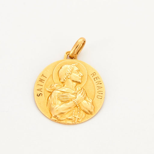 Pendentif Médaille Saint Renaud Or Jaune 58 Facettes DV0337-3