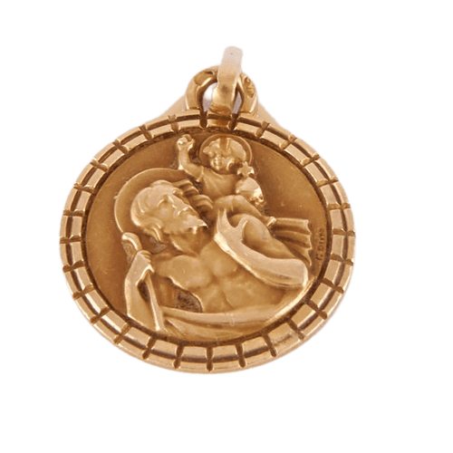 Pendentif Médaille Saint-Christophe 58 Facettes DV0055-3