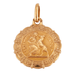 Virgo astrological sign medal pendant 58 Facettes DV-0004-4