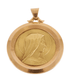 Virgin Medal Pendant in Profile 58 Facettes DV0055-1