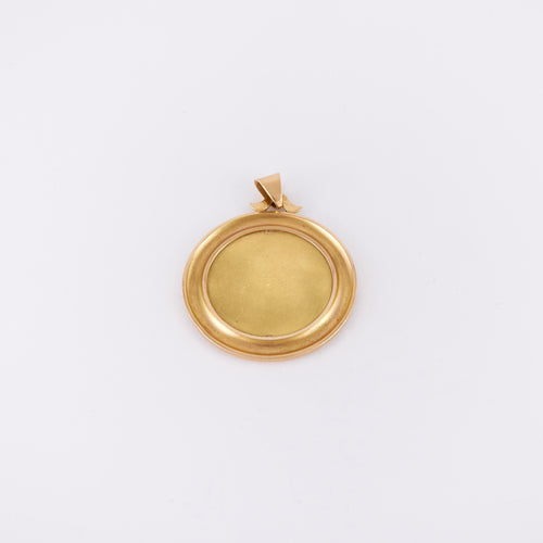 Pendentif Médaille Vierge de profil 58 Facettes DV0055-1