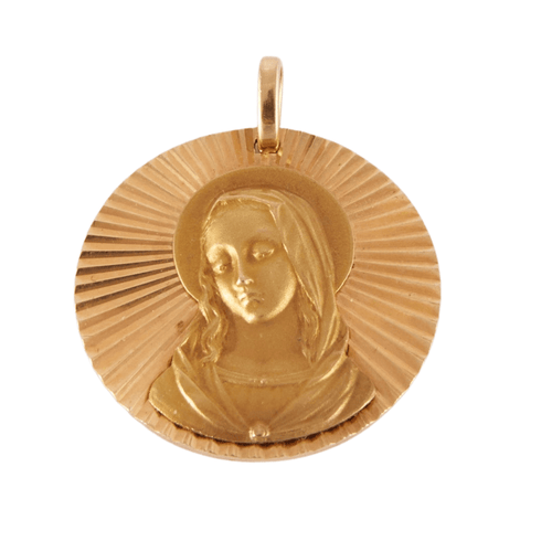 Pendentif Médaille Vierge rayonnante 58 Facettes DV0055-5