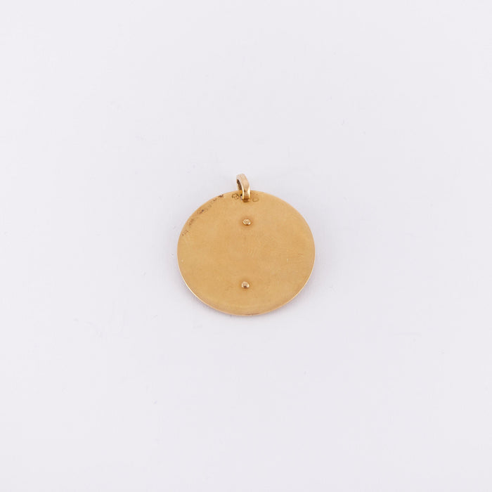 Pendentif Médaille Vierge rayonnante 58 Facettes DV0055-5