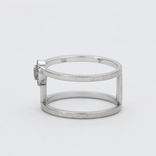 Bague 54 MESSIKA - Bague Glam Azone Deux Rangs 58 Facettes DV0360-2