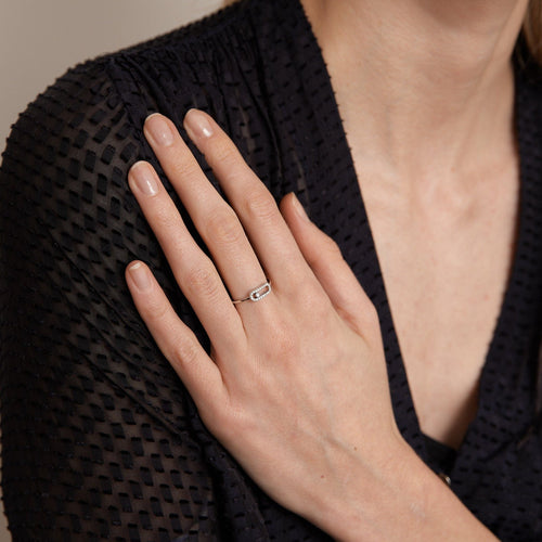 Bague 50 MESSIKA - Bague Move Uno 58 Facettes DV0083-1