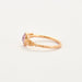Ring 49 MYRTILLE BECK - Foliage Ring XL Pink Sapphire 58 Facettes DV0402-1