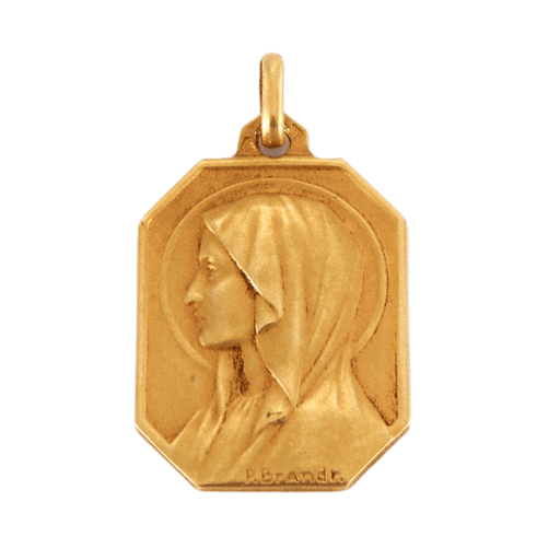 Pendentif PAUL BRANDT- Médaille Vierge 58 Facettes DV0042-3