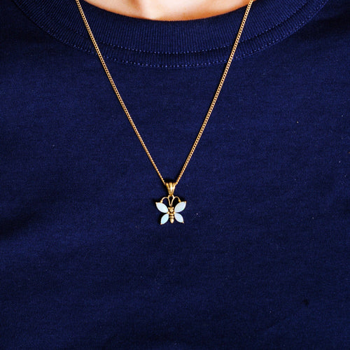 Pendentif Pendentif "Papillon" Opales 58 Facettes DV0297-2