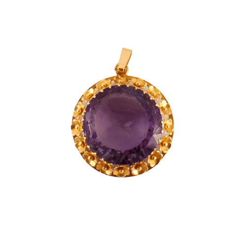 Pendentif Pendentif Améthyste fleurie 58 Facettes DV0221-2R