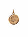 Pendentif Pendentif médaille vintage astrologique Scorpion en or 58 Facettes