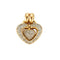 Pendentif Pendentif Coeur Diamants 58 Facettes DV0154-1