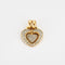 Pendentif Pendentif Coeur Diamants 58 Facettes DV0154-1