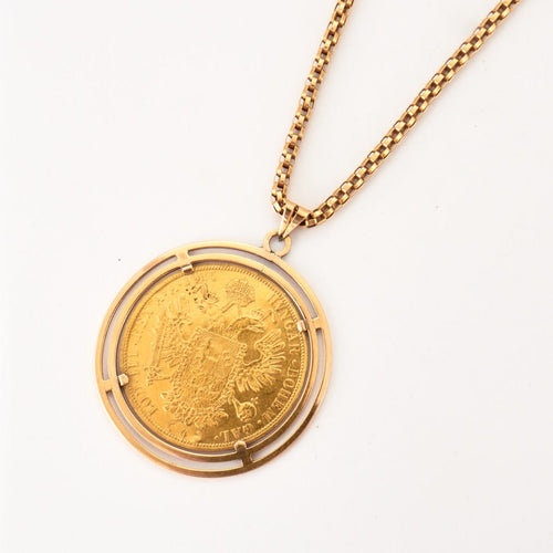 Collier Pendentif Ducas sur chaîne 58 Facettes DV0178-9