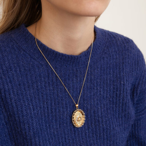 Pendentif Pendentif Porte-Souvenir Perles Or Jaune 58 Facettes DV0012-2