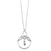 Pendant necklace on chain with Belle Epoque diamond pattern 58 Facettes DV0476-1