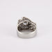 Bague 52.5 Bague en platine, diamants 58 Facettes