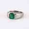 Bague 62 Philomène Thebault - Bague jonc Emeraude 58 Facettes DV0043-1