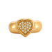 54 PIAGET ring - Heart bangle ring 58 Facettes DV0379-3