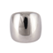 Bague 52 POIRAY - Anneau large Or gris 58 Facettes DV0035-1