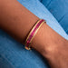 POIRAY bracelet - Pink sapphires bracelet 58 Facettes DV0034-2