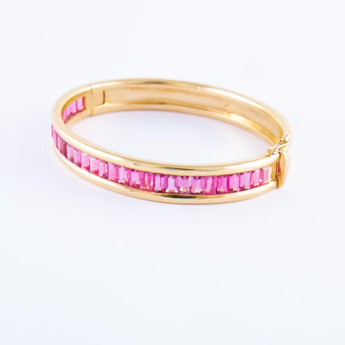 Bracelet POIRAY - Bracelet Saphirs roses 58 Facettes DV0034-2