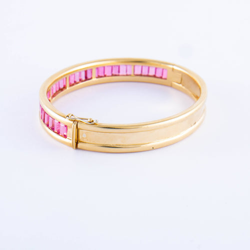 Bracelet POIRAY - Bracelet Saphirs roses 58 Facettes DV0034-2