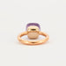 51 POMELLATO ring - NUDO Pink amethyst ring from France 58 Facettes DV0343-33