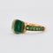 Bague 53 POMELLATO - Bague NUDO Prasiolite tsavorites 58 Facettes DV0343-28