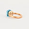Bague 51 POMELLATO - Bague NUDO Topaze bleue 58 Facettes DV0343-34