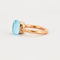Bague 51 POMELLATO - Bague NUDO Topaze bleue 58 Facettes DV0343-34
