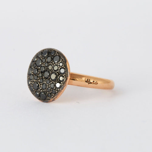 Bague 51 POMELLATO - Bague SABBIA Diamants noirs 58 Facettes DV0343-23