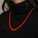 Coral Long Necklace 58 Facettes DV0162-3