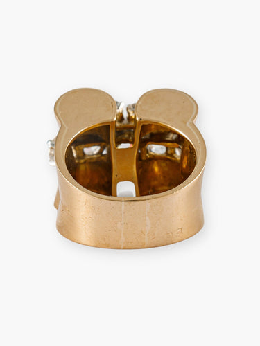 Bague Bague Rouleau 1940 Or Jaune & Diamants 58 Facettes 210002-4033