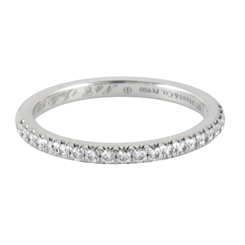 Bague 51 TIFFANY & CO - Alliance Eternité 58 Facettes DV0194-2