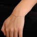 TIFFANY & CO bracelet - DIAMOND BY THE YARD bracelet in silver and diamond 58 Facettes DV0233-2