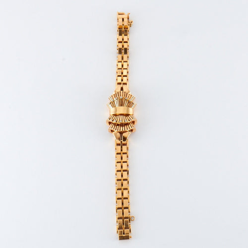 Montre UTI - Bracelet montre à cadran dissimulé en or jaune 58 Facettes DV0238-3