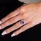 Bague 48 VALERIE DANENBERG - Bague saphir et diamants 58 Facettes DV0259-1